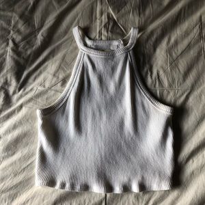 White Crop Top